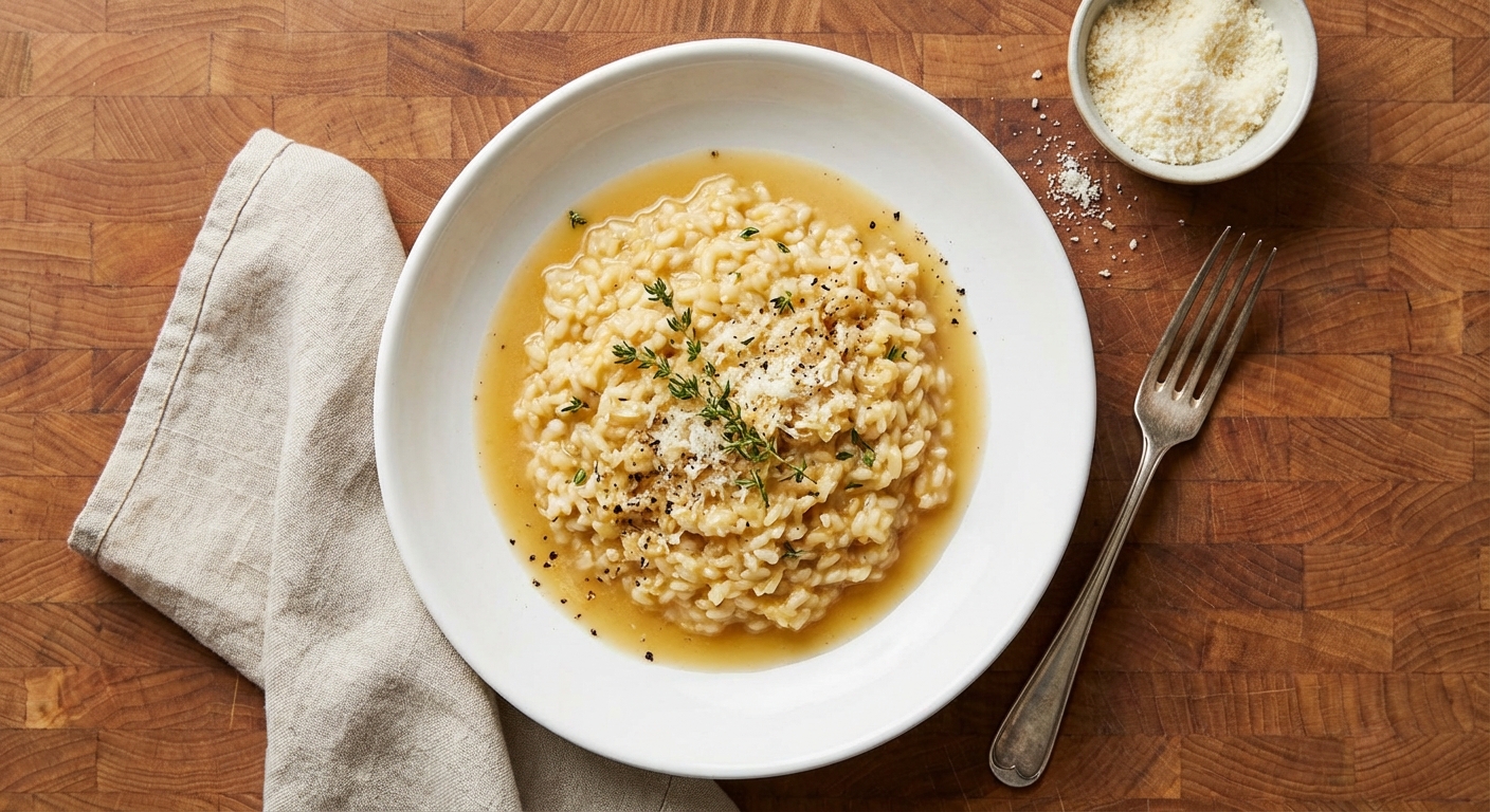 Almost Hands-Free Risotto