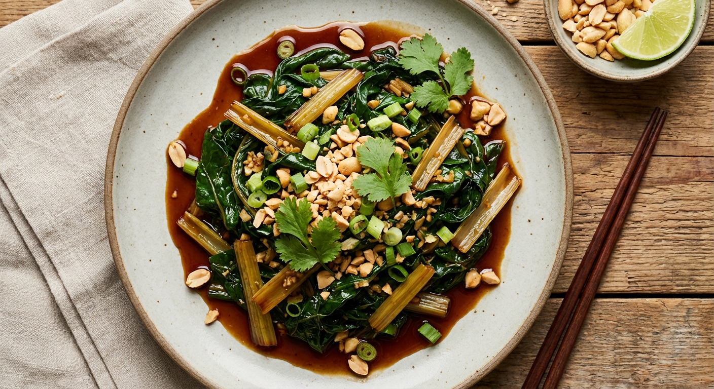 Asian-Style Swiss Chard