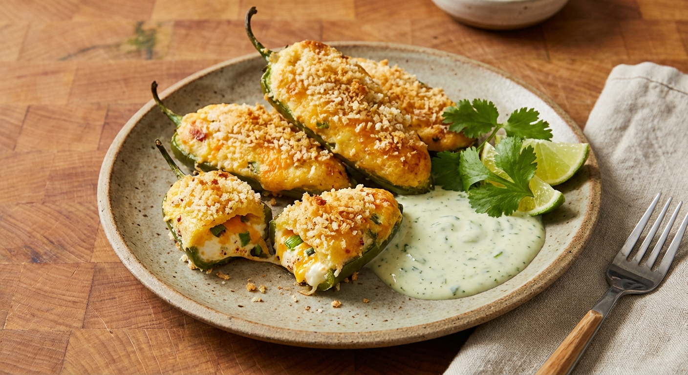 Baked Jalapeño Poppers