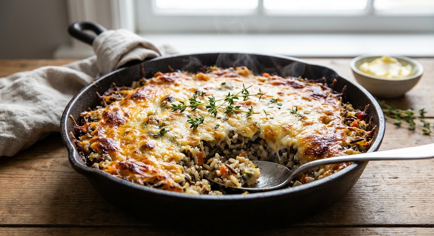 Baked Wild Rice