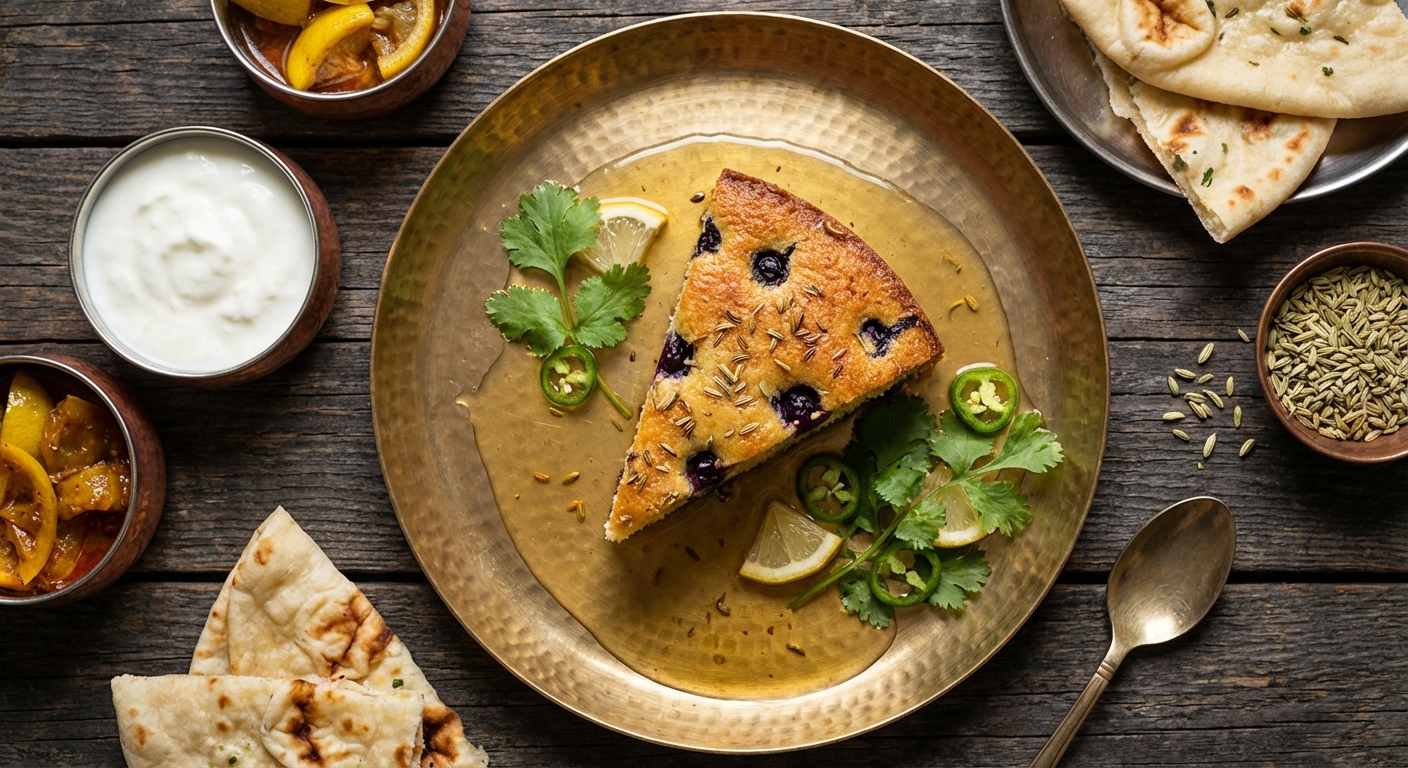 Blueberry, Fennel, and Lemon Cake