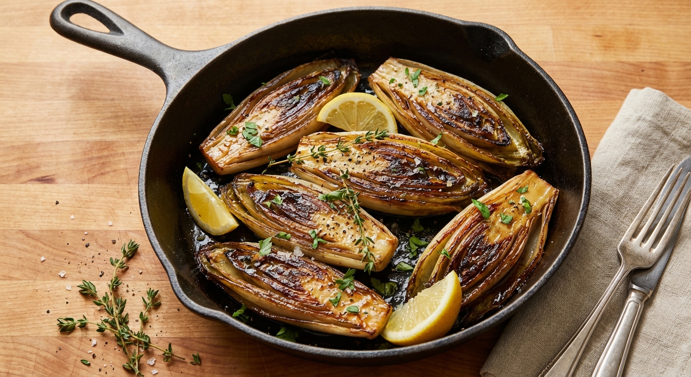 Braised Belgian Endives