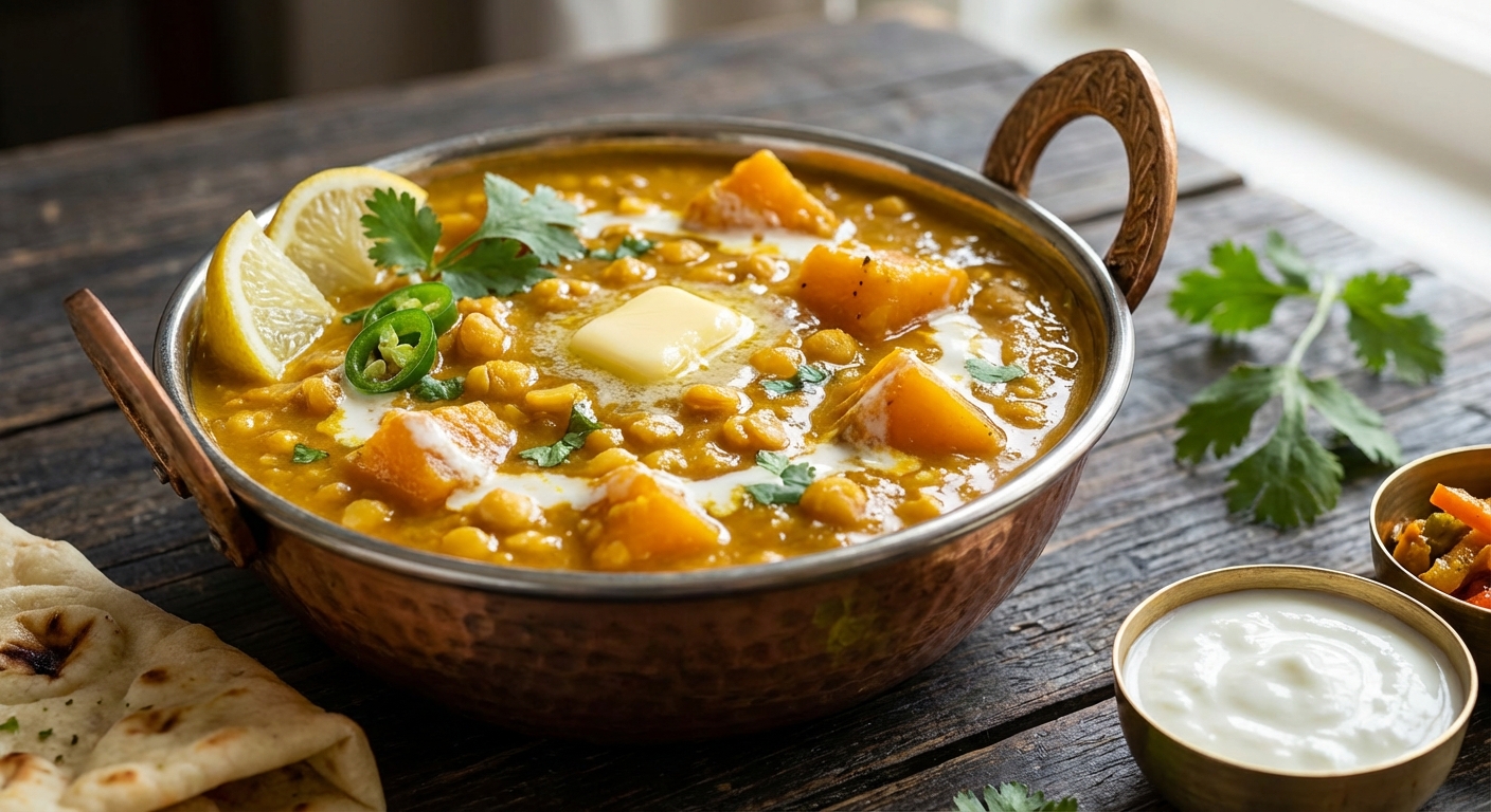 Butternut Squash Chana Nu Shak