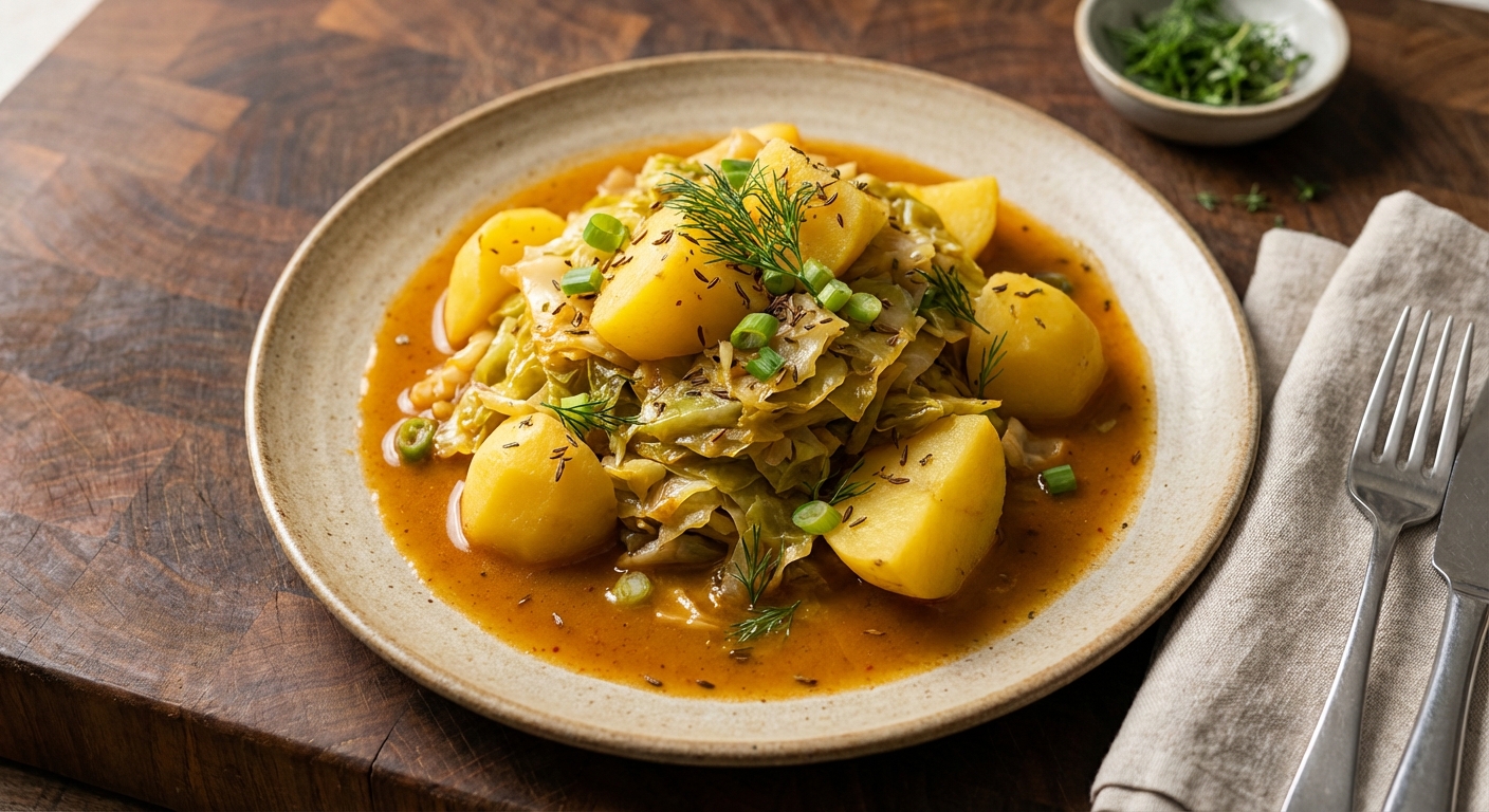 Cabbage and Potato Stew