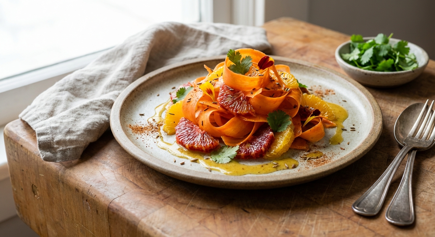 Carrot and Orange Salad with Cumin