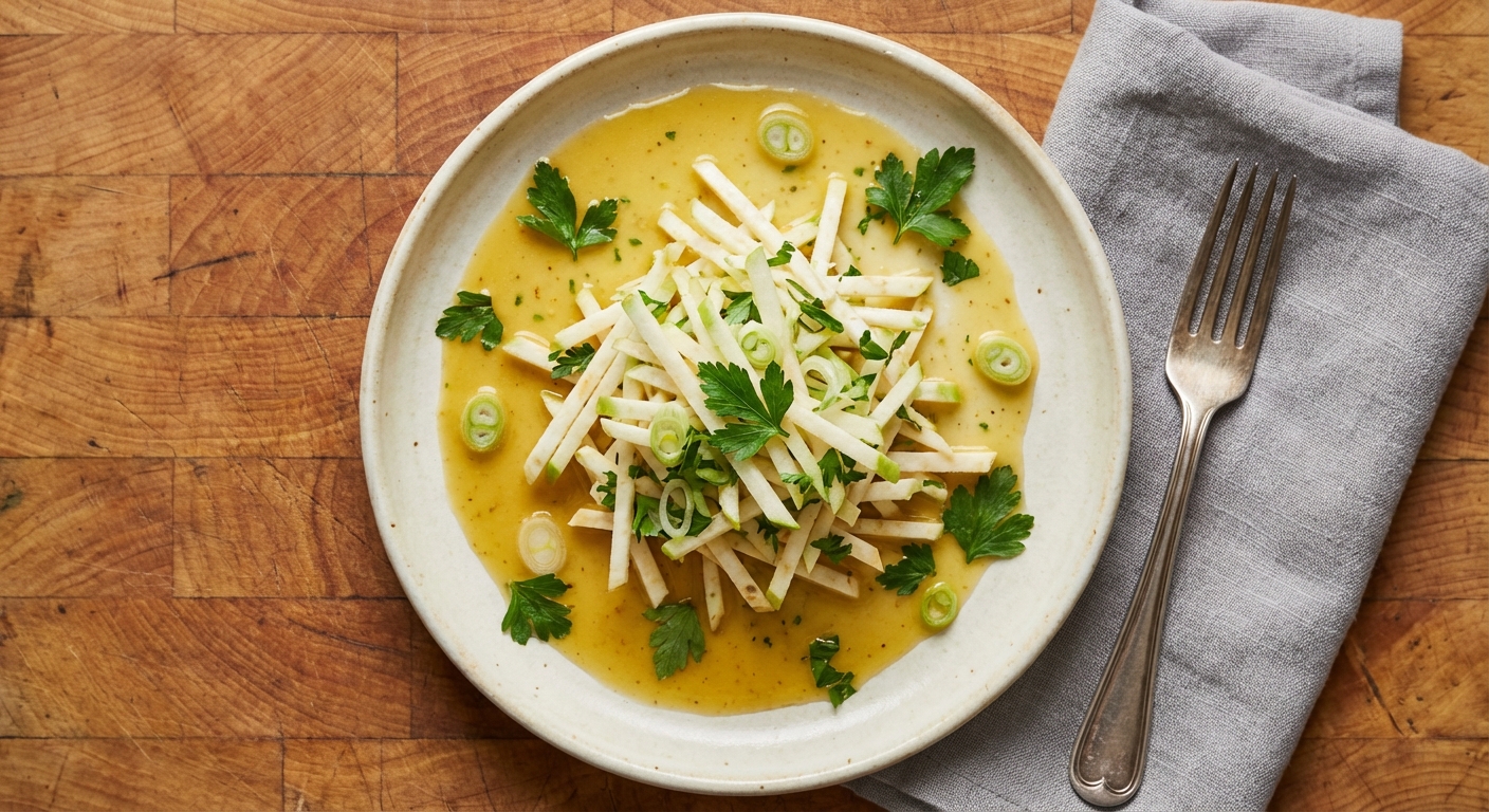 Celery Root and Apple Salad