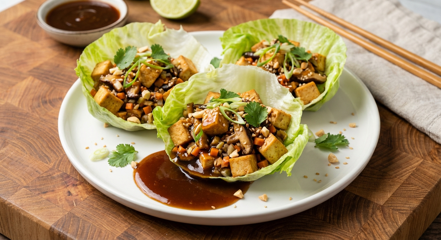 Chinese Lettuce Wraps (San Choy Bow)