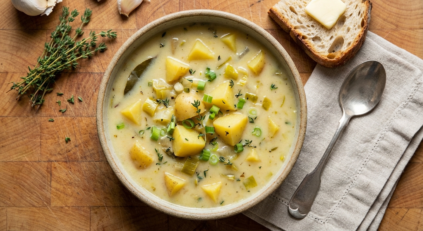 Classic Potato Leek Soup