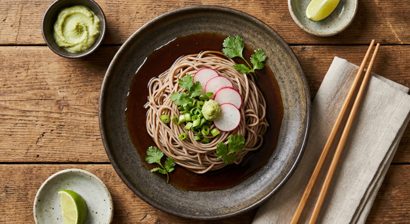 Cold Soba Noodle Salad