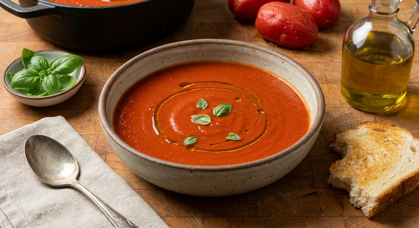 Creamless Creamy Tomato Soup