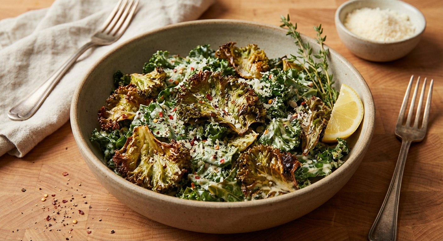 Creamy Braised Kale