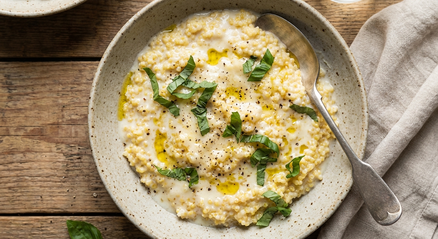 Creamy Cheesy Millet