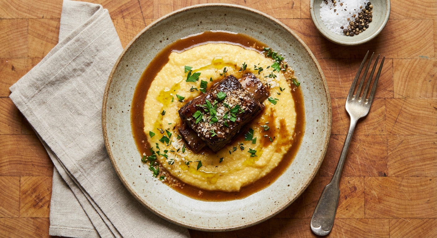 Creamy Parmesan Polenta