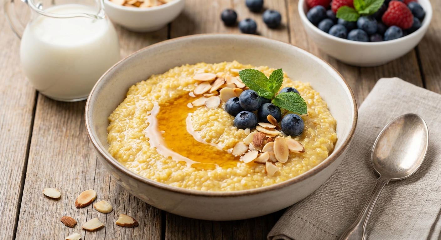 Creamy Quinoa Breakfast Porridge