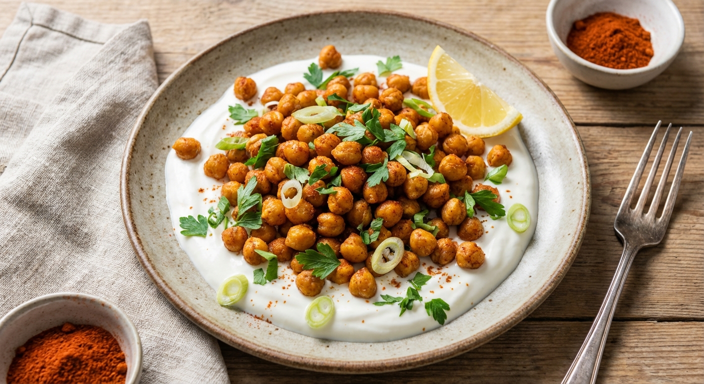 Crispy Spiced Chickpeas