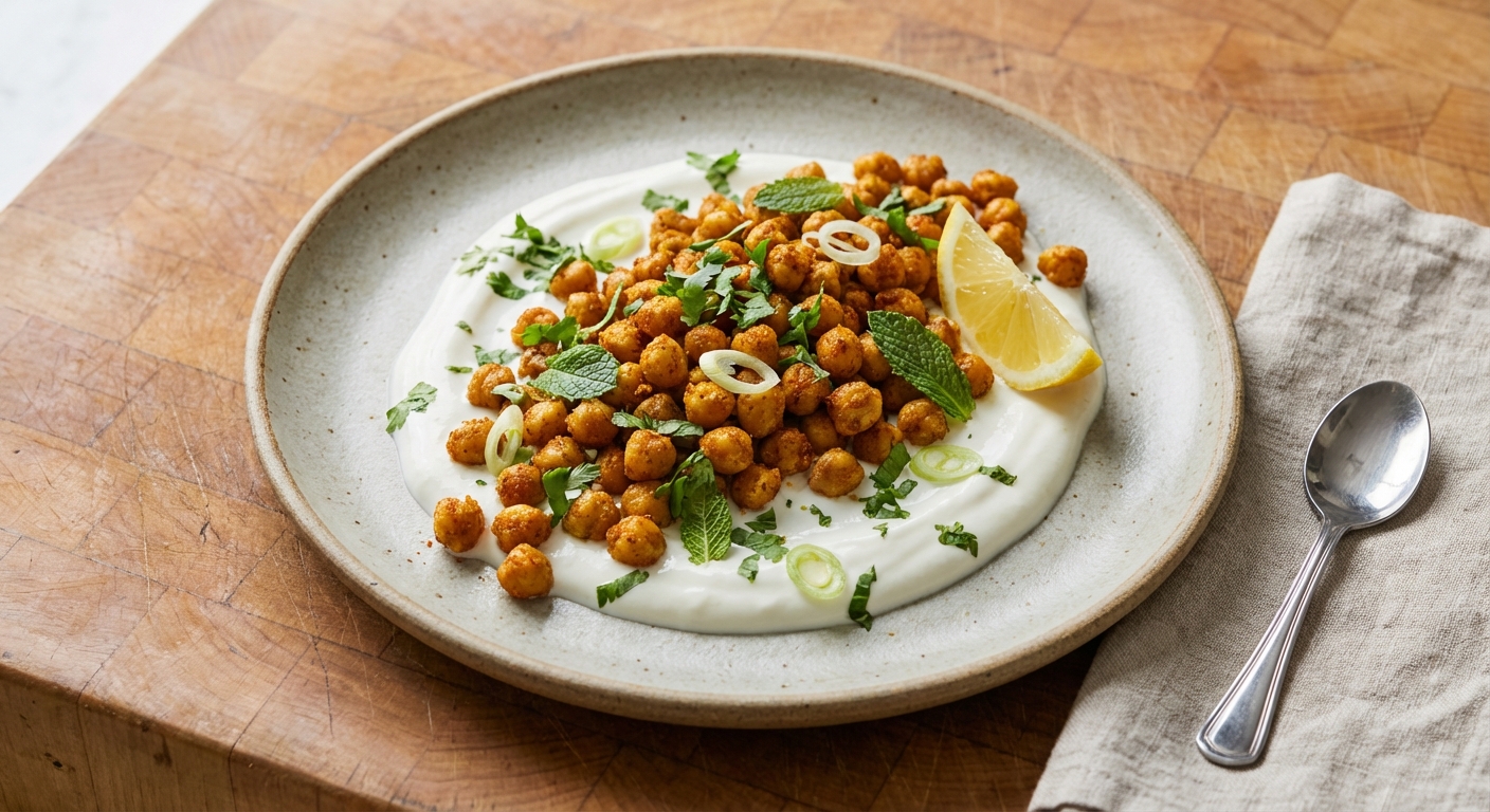 Crunchy Spiced Chickpeas