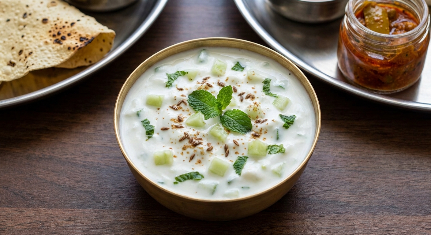 Cucumber + Mint Raita