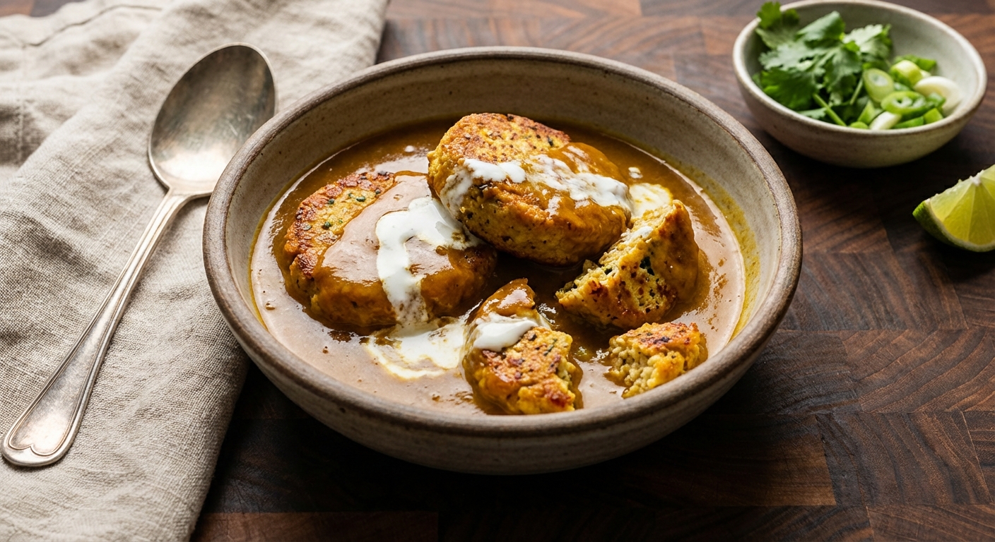 Curry Tofu Cakes
