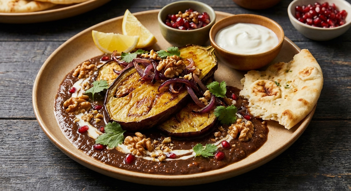 Eggplant Fesenjan