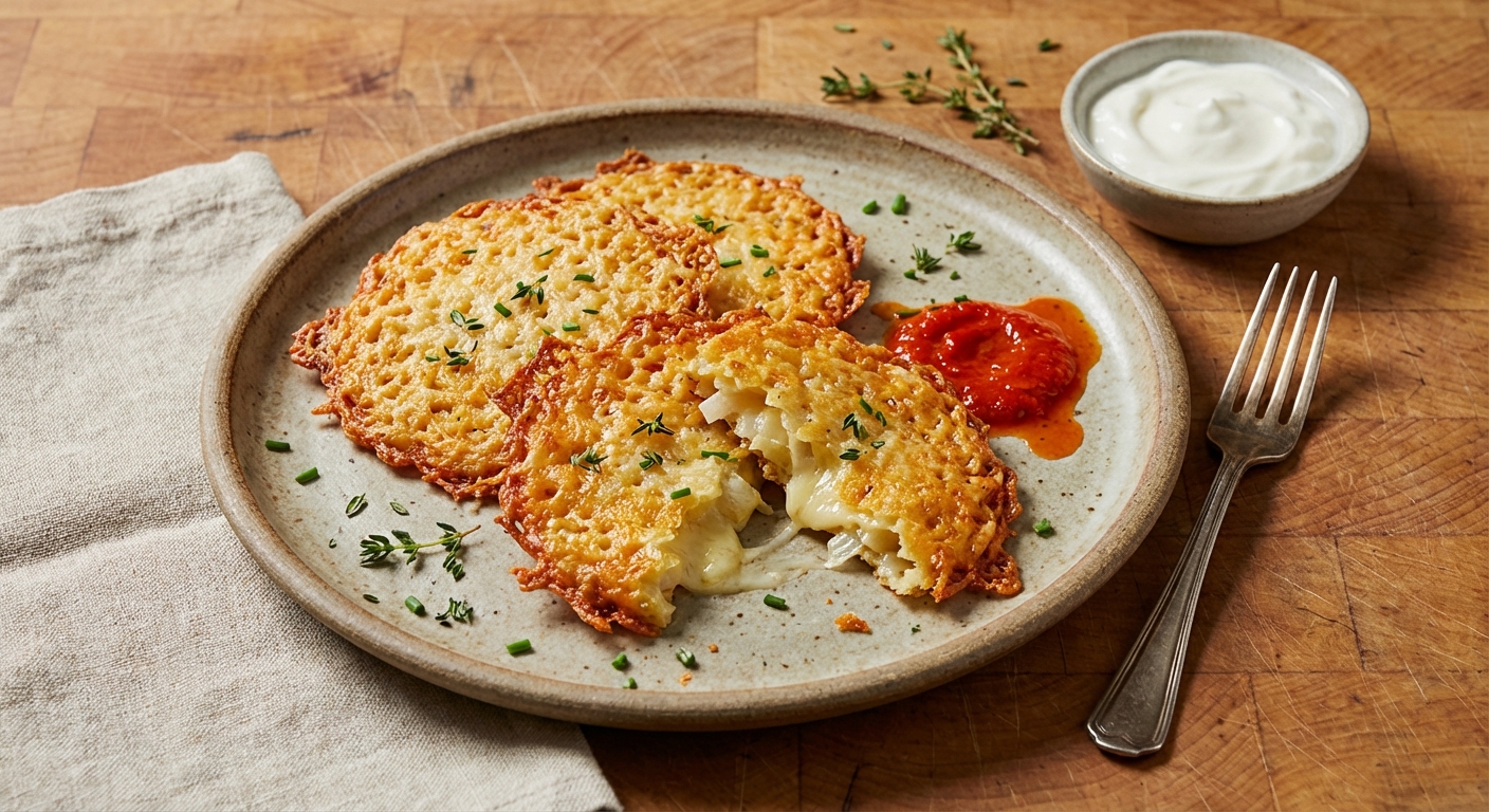 Frico (Baked Cheese Crisps)