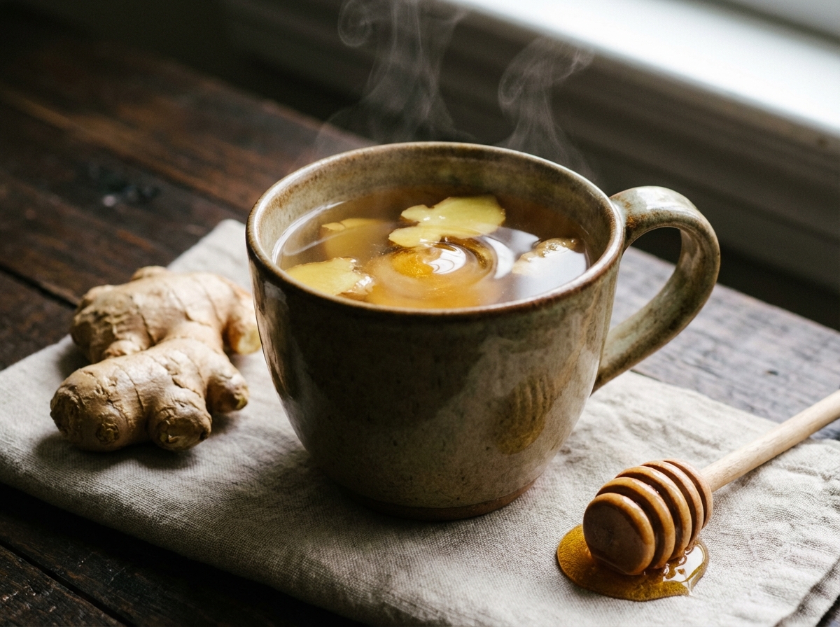 Ginger Honey Tea
