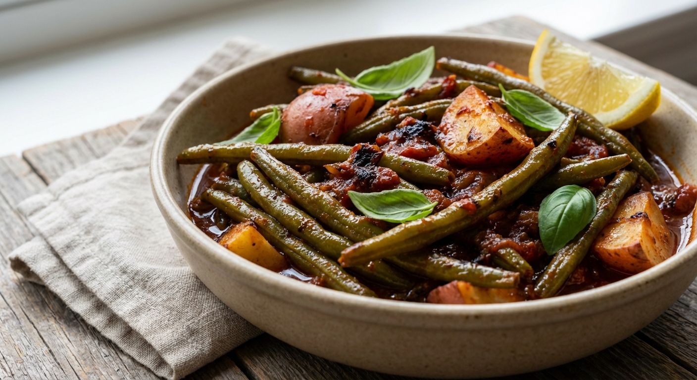 Greek-Style Braised Green Beans
