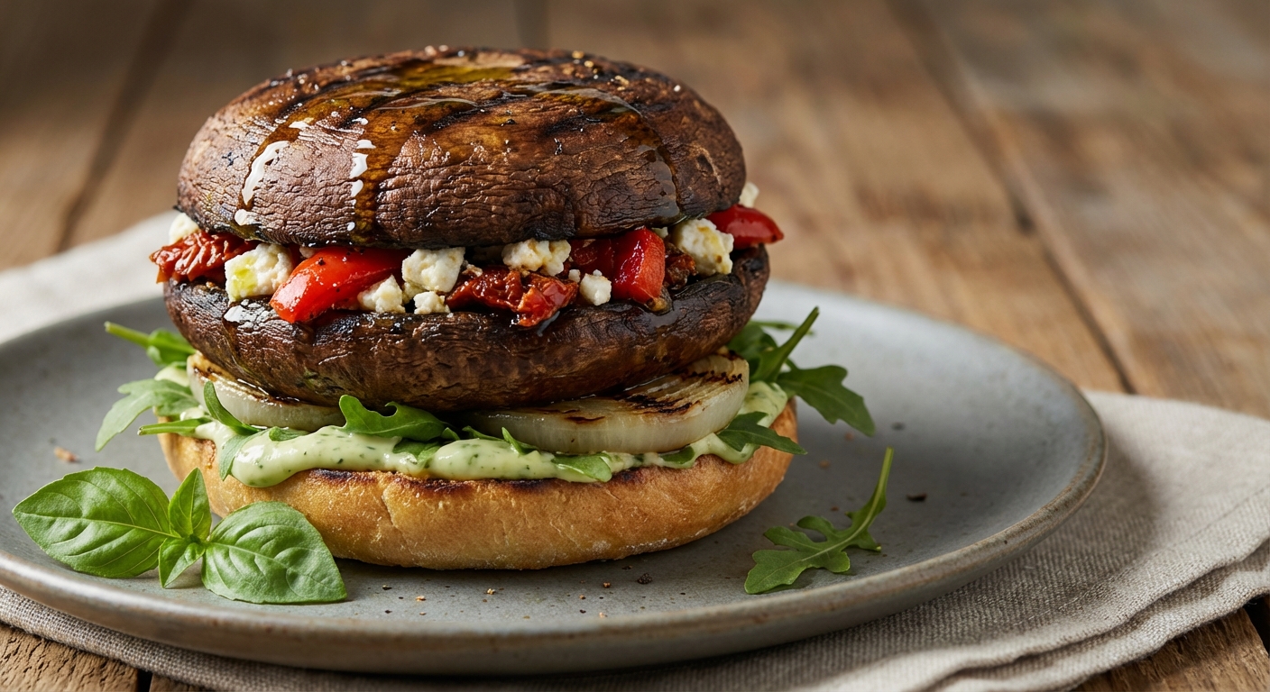 Grilled Portobello Burgers