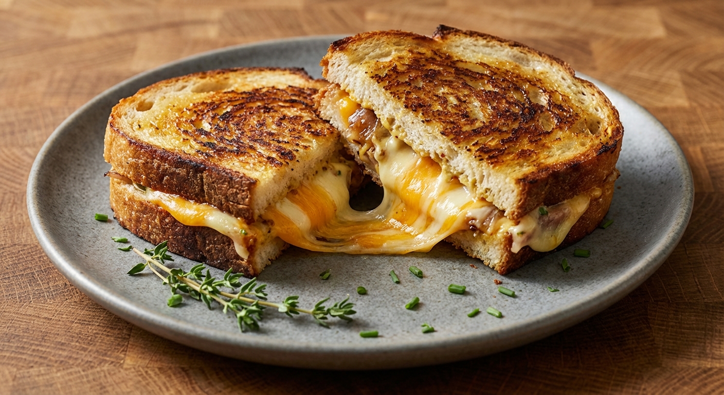 Grown-Up Grilled Cheese