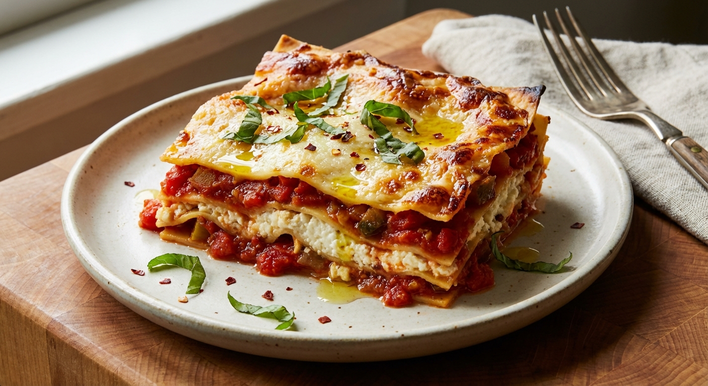 Hearty Vegetable Lasagna