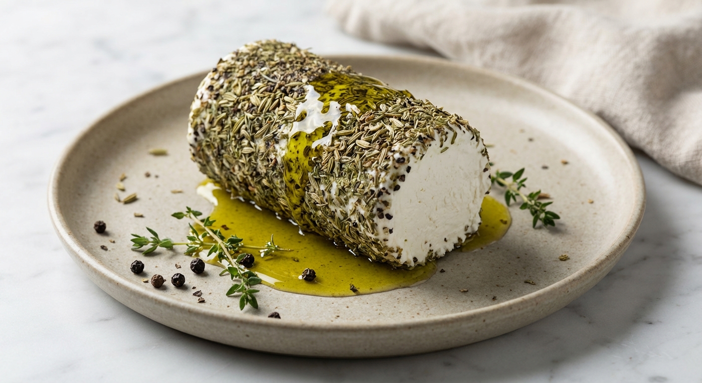 Herb-Crusted Goat Cheese