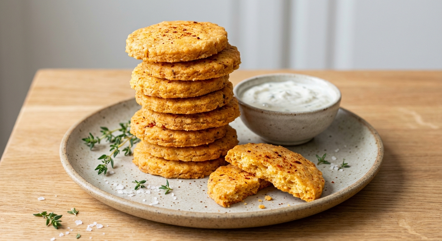 Homemade Cheddar Coins