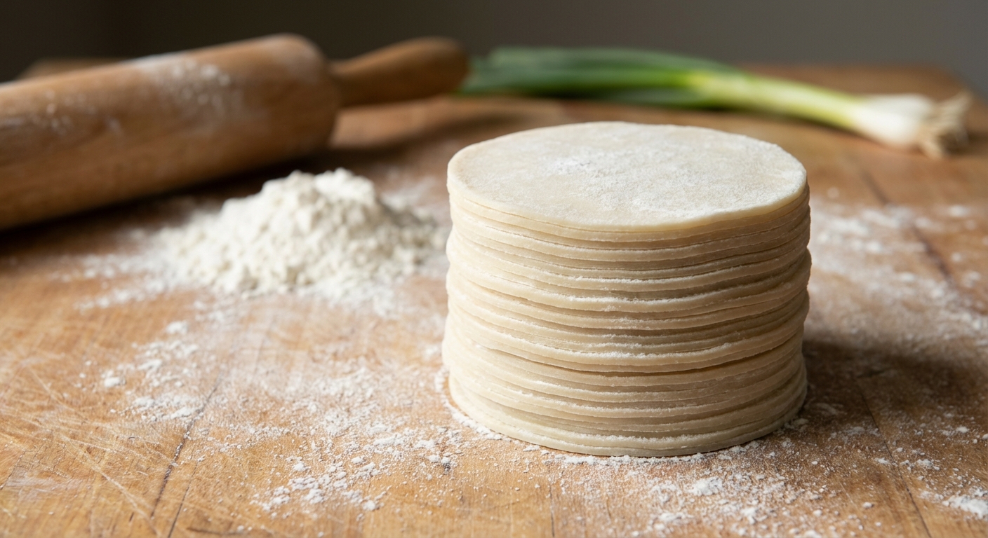 Homemade Dumpling Wrappers