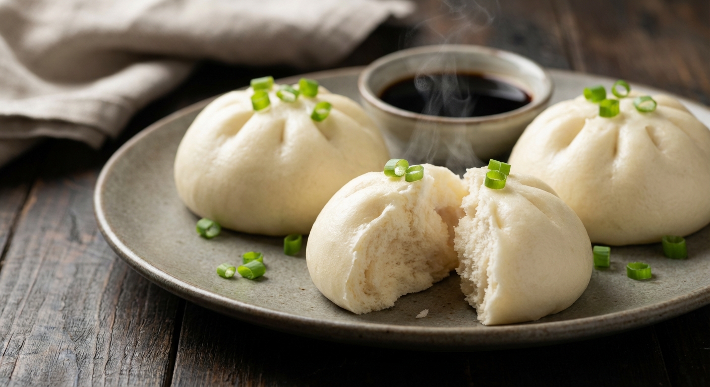 Homemade Steamed Buns