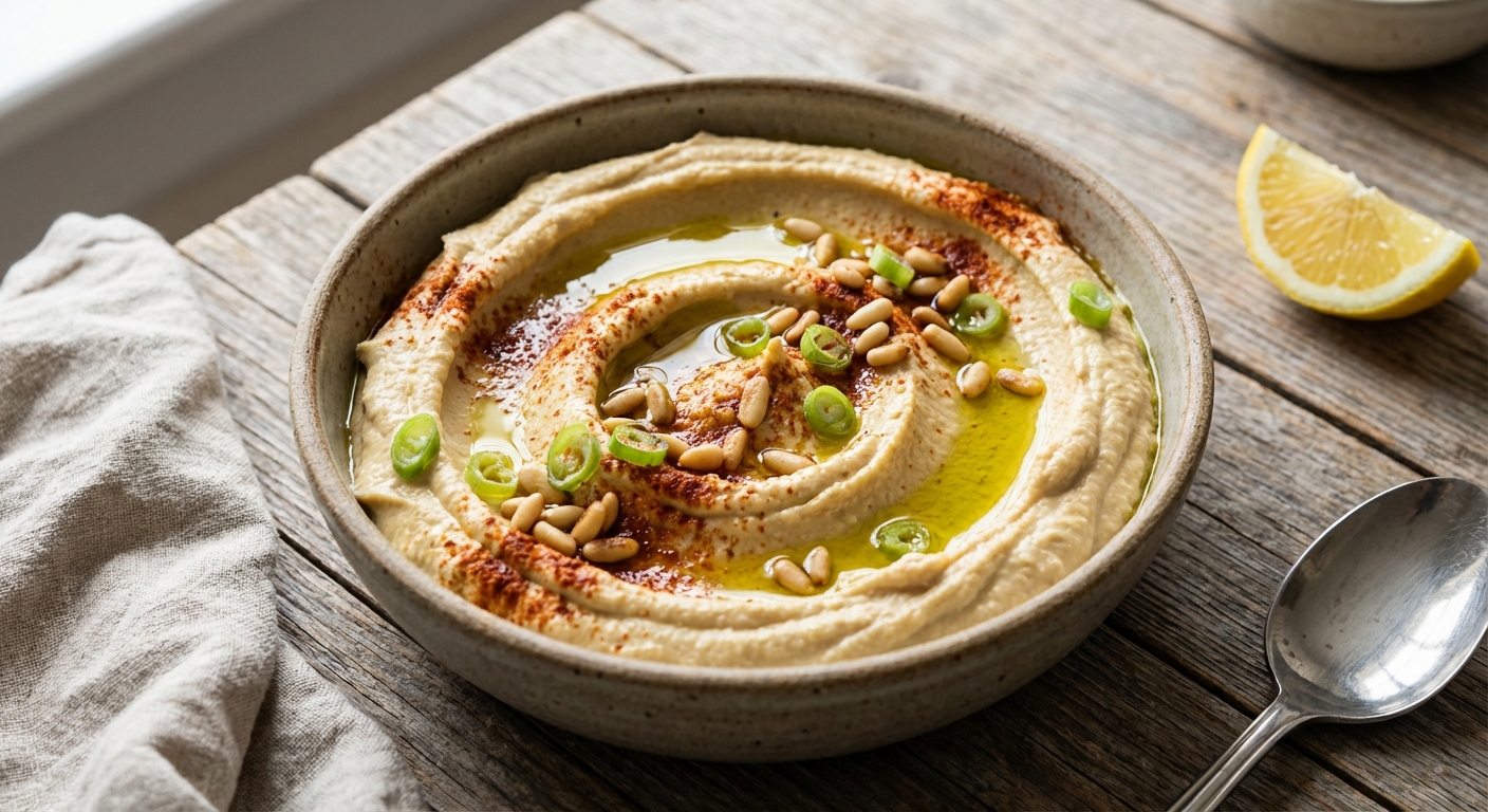 Hummus with Smoked Paprika