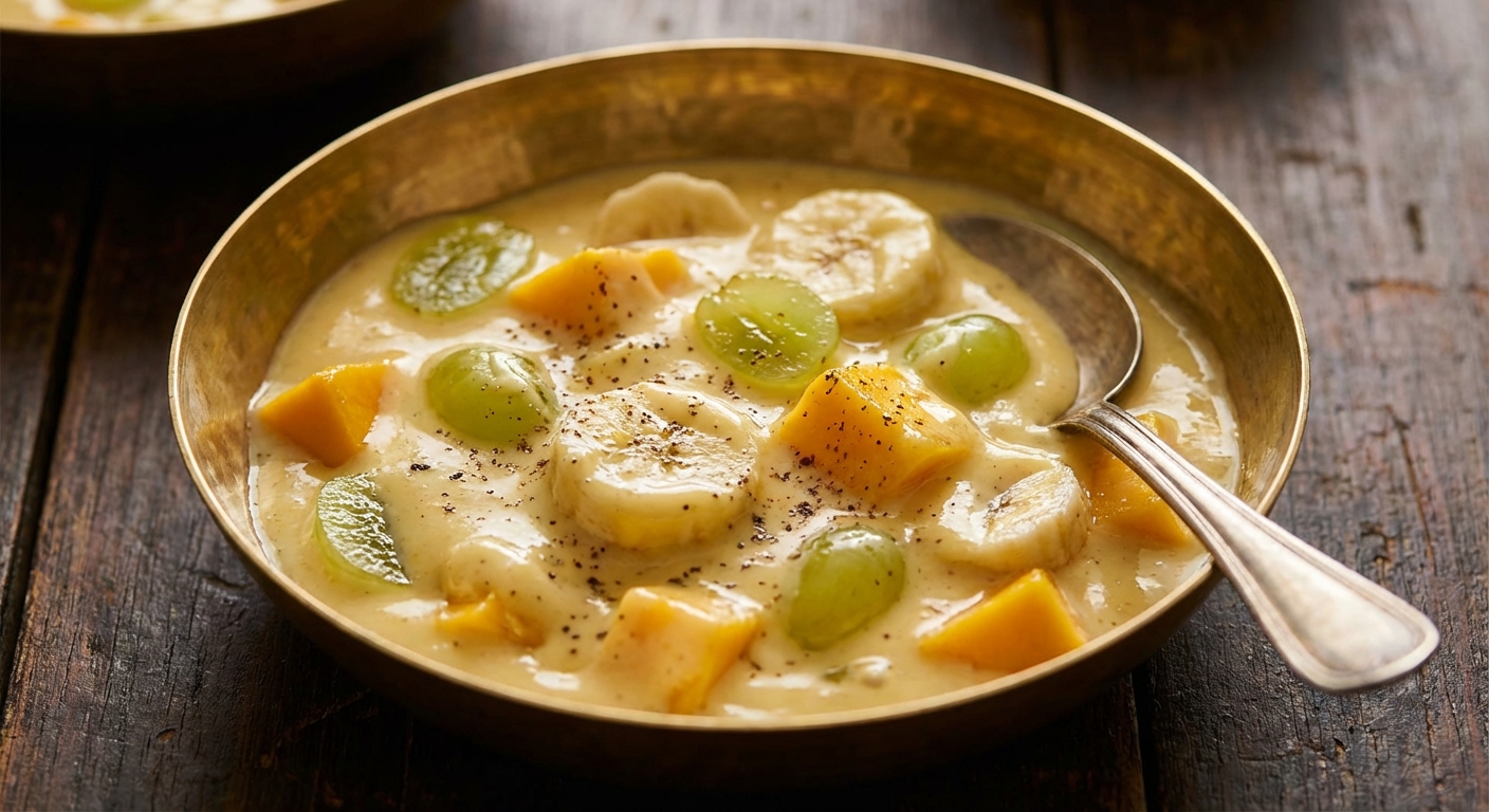 Indian-Style Fruit Custard