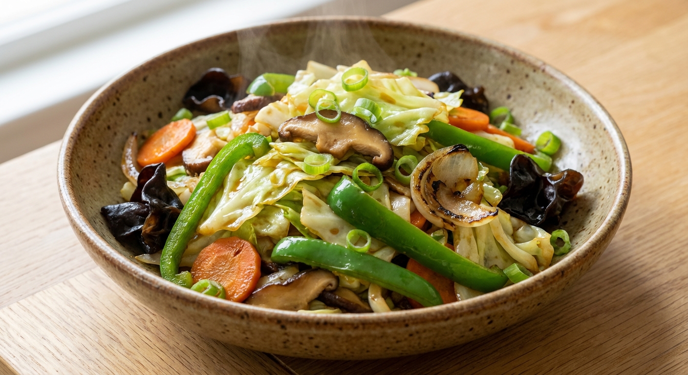 Japanese Stir-Fried Vegetables (Yasai Itame)