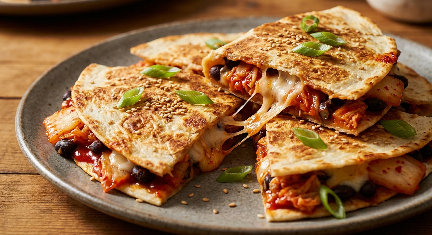 Kimchi Quesadillas