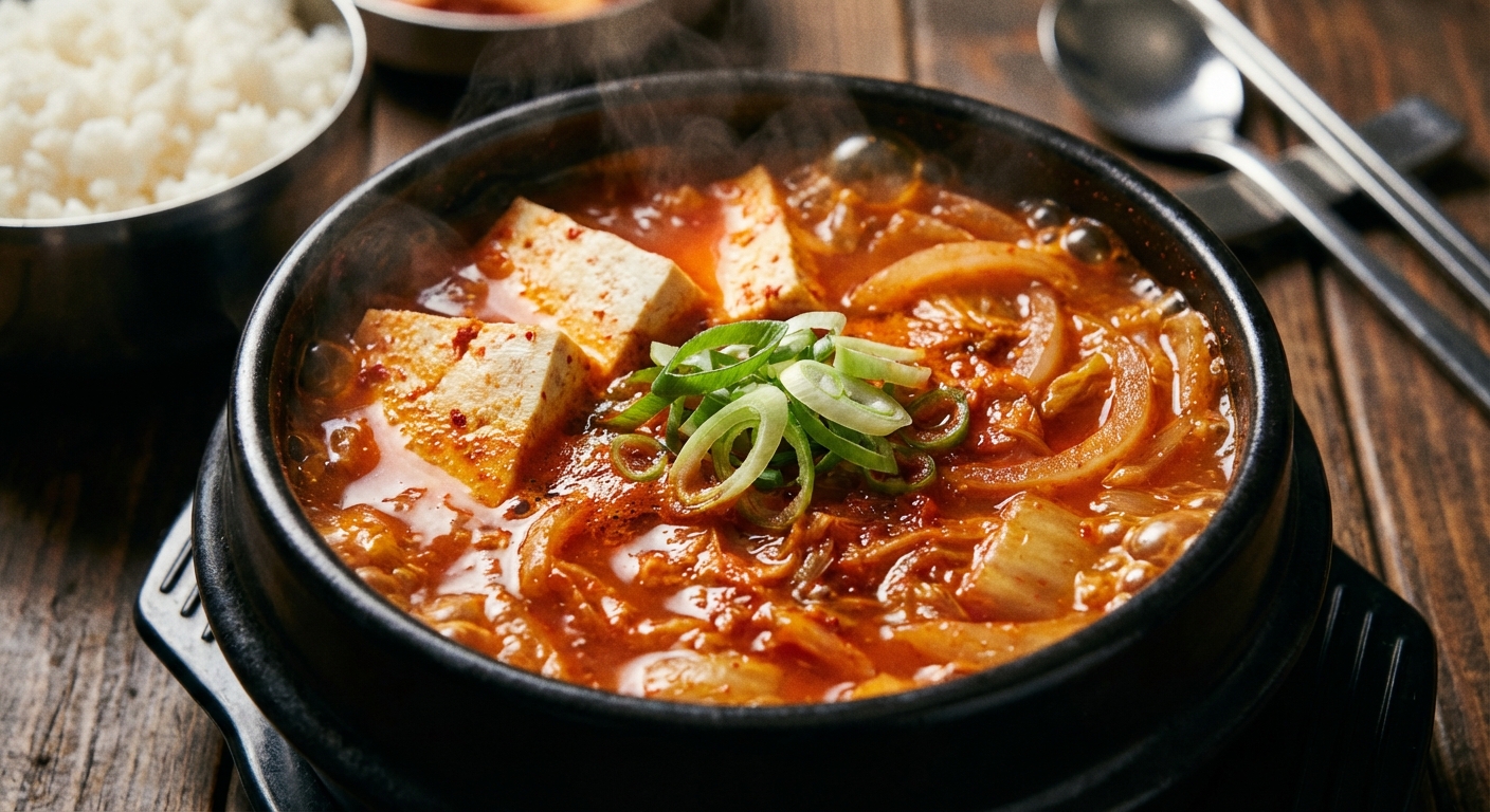 Korean Kimchi Stew (Kimchi Jjigae)
