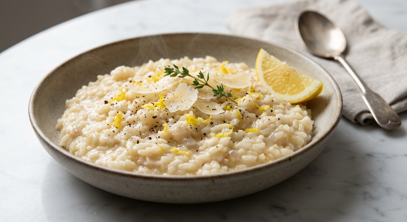 Lemon and Parmesan Risotto