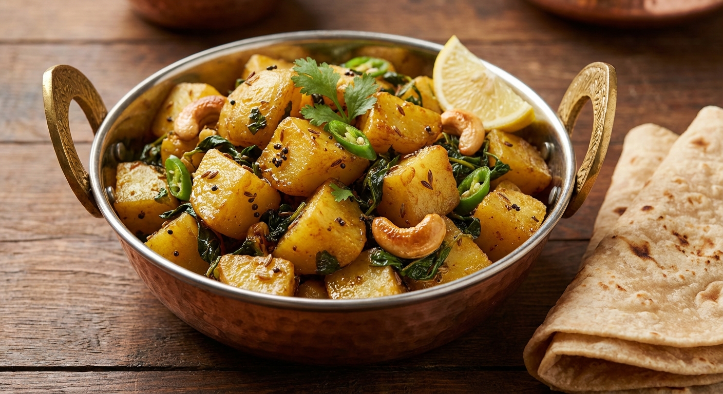 Methi Bataka Nu Shak