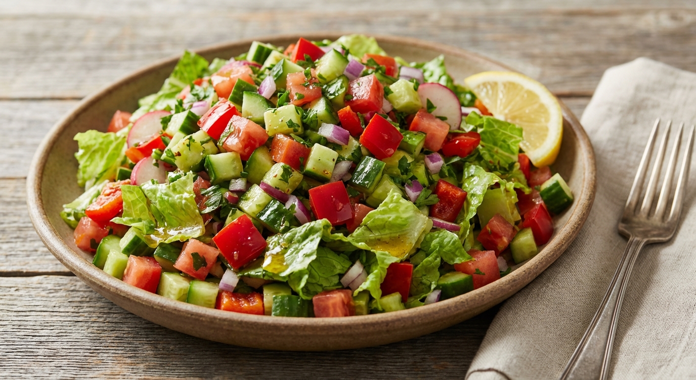 Middle Eastern Chopped Salad