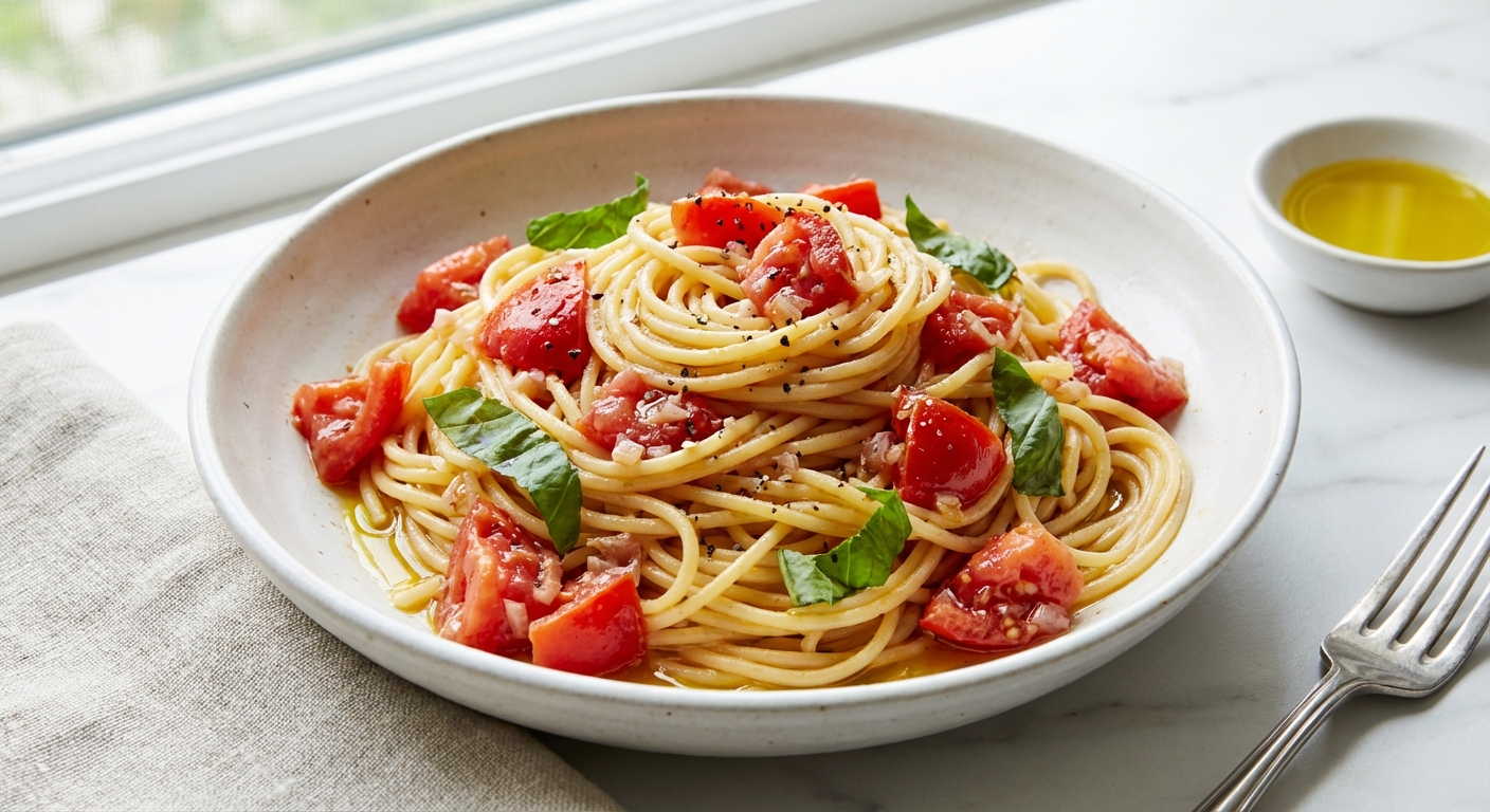 No-Cook Fresh Tomato Sauce