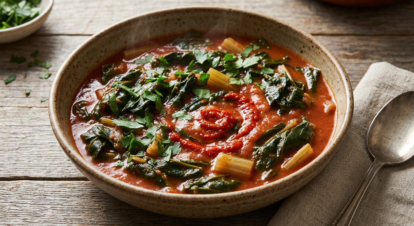 North African Vegetable Stew with Harissa