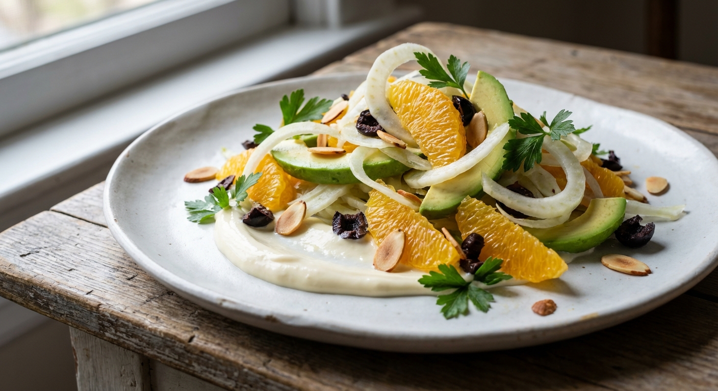 Orange, Fennel, and Avocado Salad