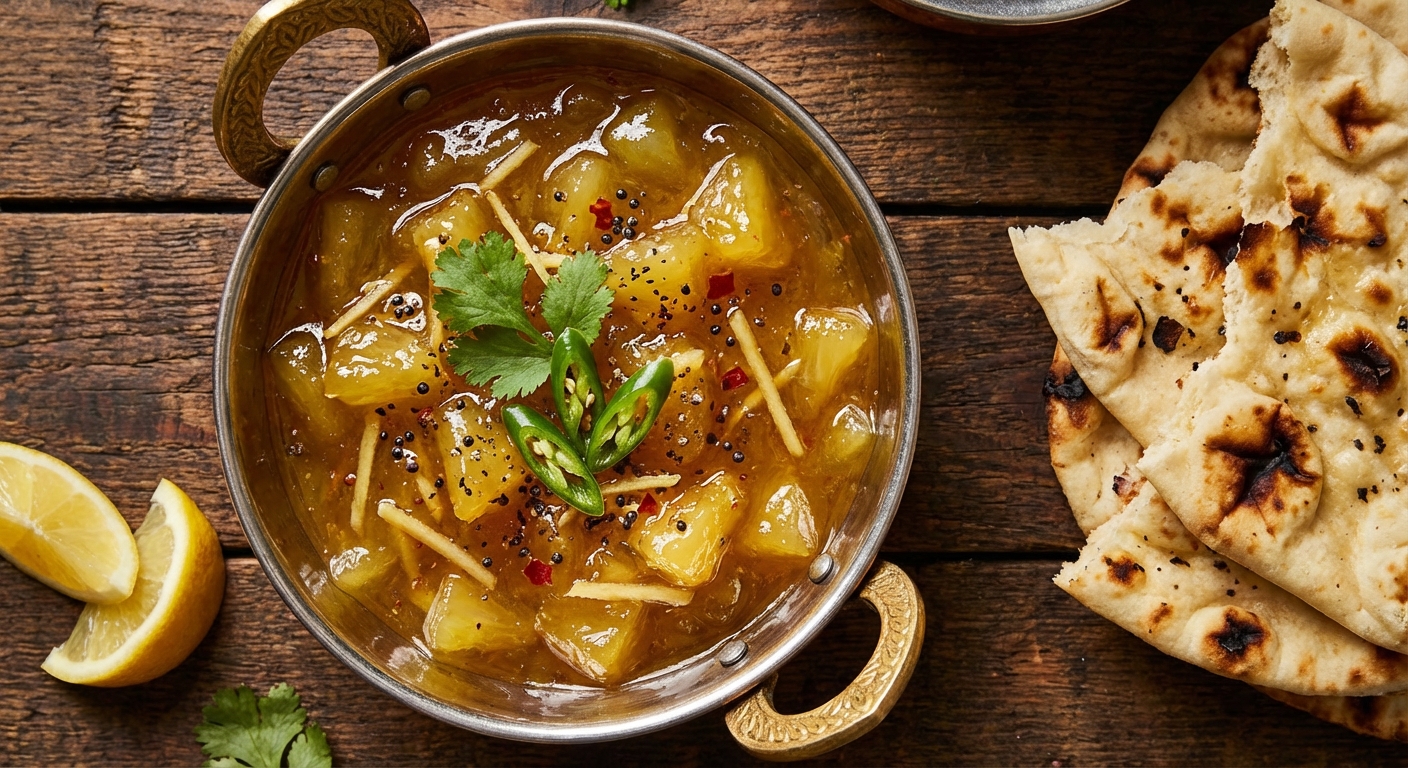 Pineapple + Ginger Chutney
