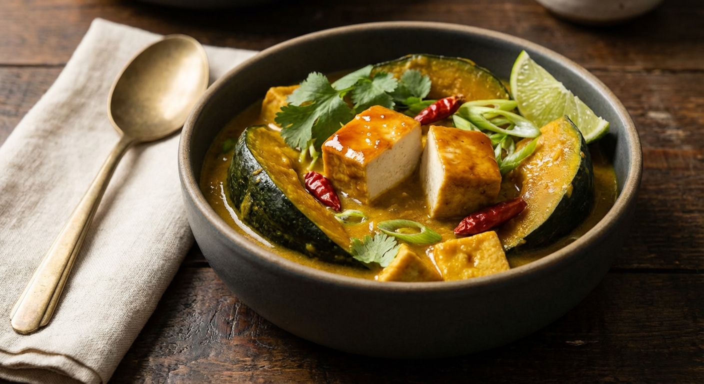 Pumpkin Tofu Stew