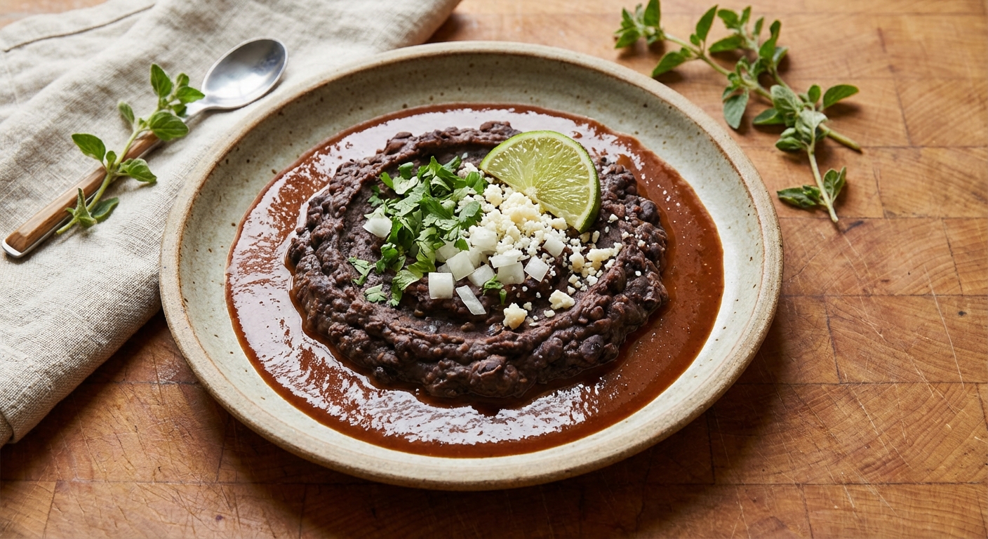 Quick Skillet Refried Beans
