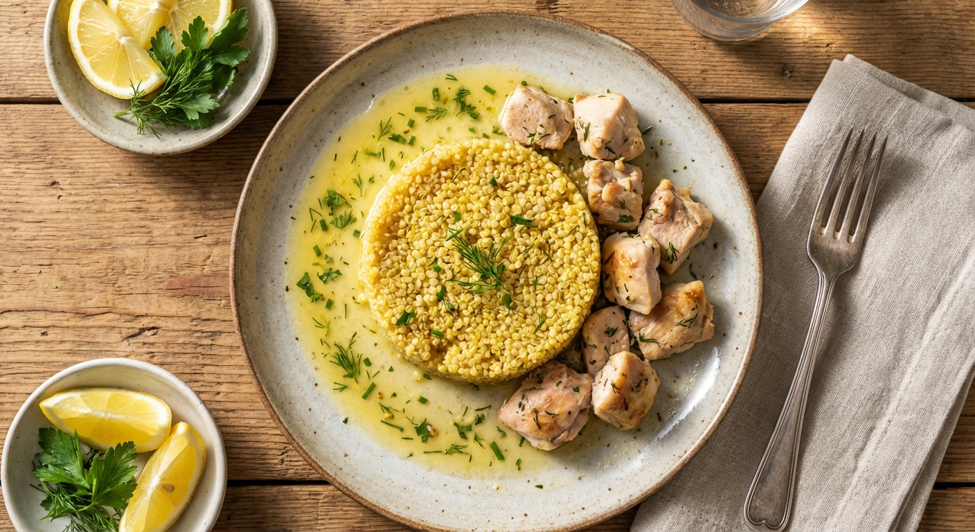 Quinoa Pilaf with Herbs and Lemon