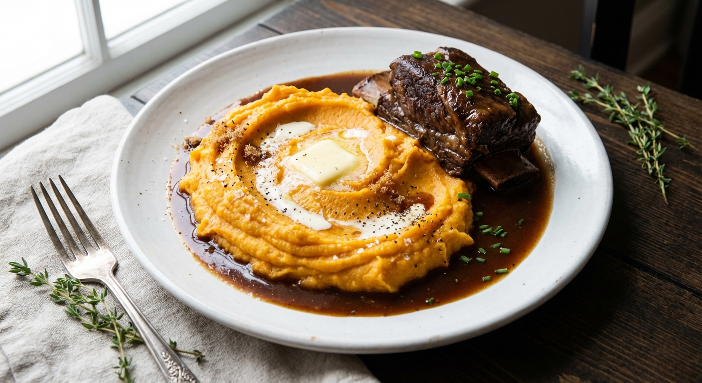 Rich Mashed Sweet Potatoes