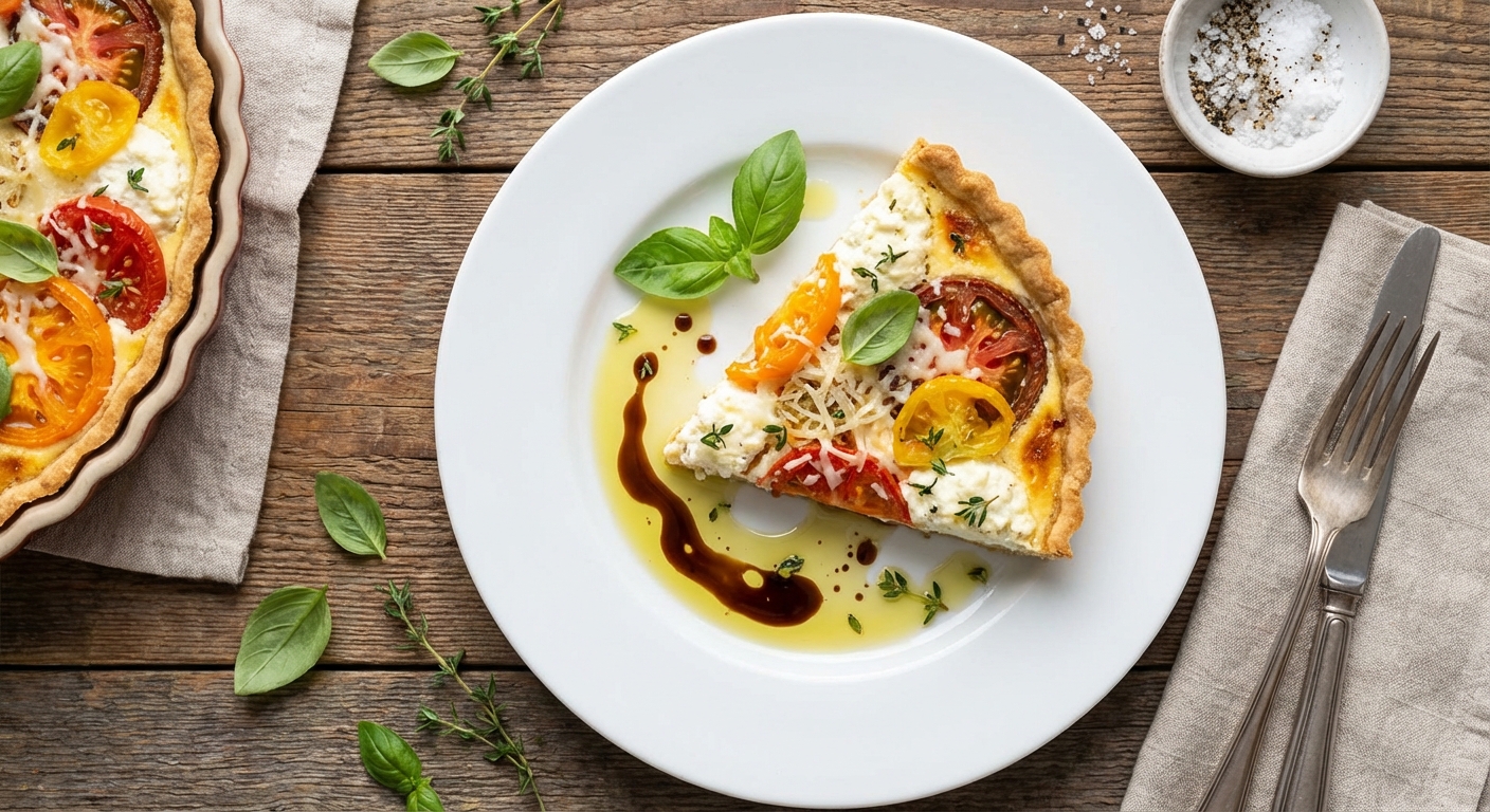Ricotta and Tomato Tart